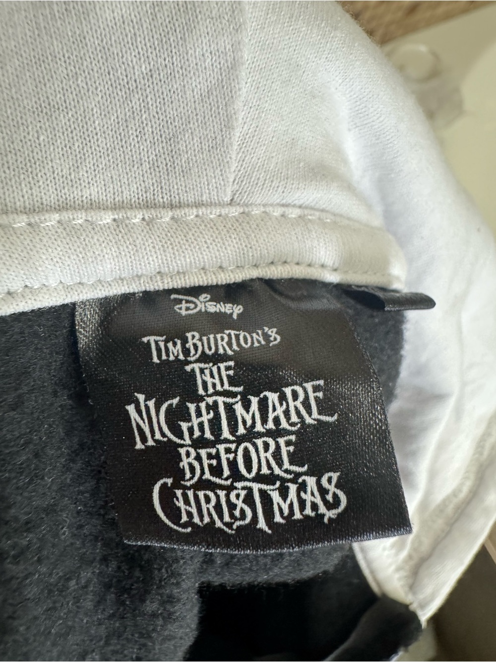 Disney Nightmare Before Christmas Jack Skellington Hoodie S 6/7 - Picture 3 of 6